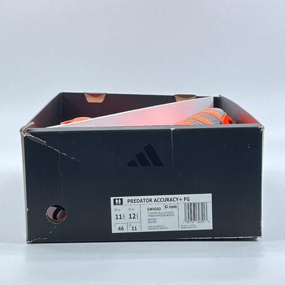 Adidas Predator Accuracy+ FG \'Carbon Red\' GW4560 Soccer size 11.5 main image 5